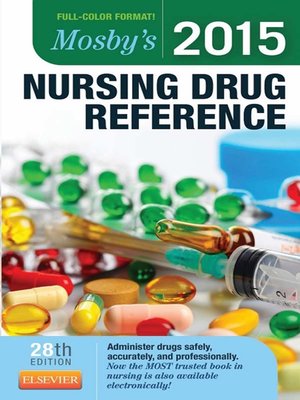 cover image of Mosby's 2015 Nursing Drug Reference